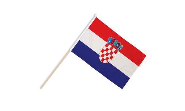 Croatia Hand Flags